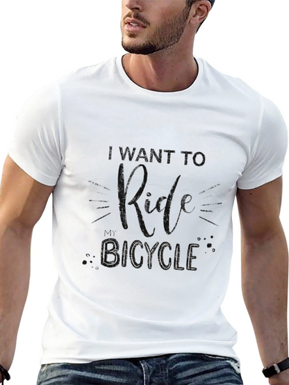 Ride Bicycle Black T-Shirt