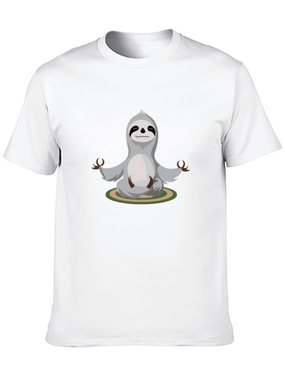 Meditating Sloth Graphic Tee