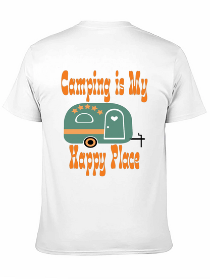 Camping Is My Happy Place Graphic Tee