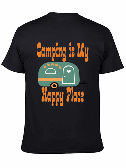 Camping Is My Happy Place Graphic Tee