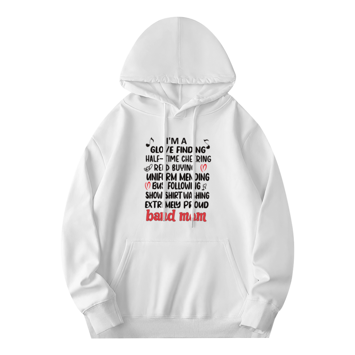 Streetwear Hoodie - List Phrases Describes
