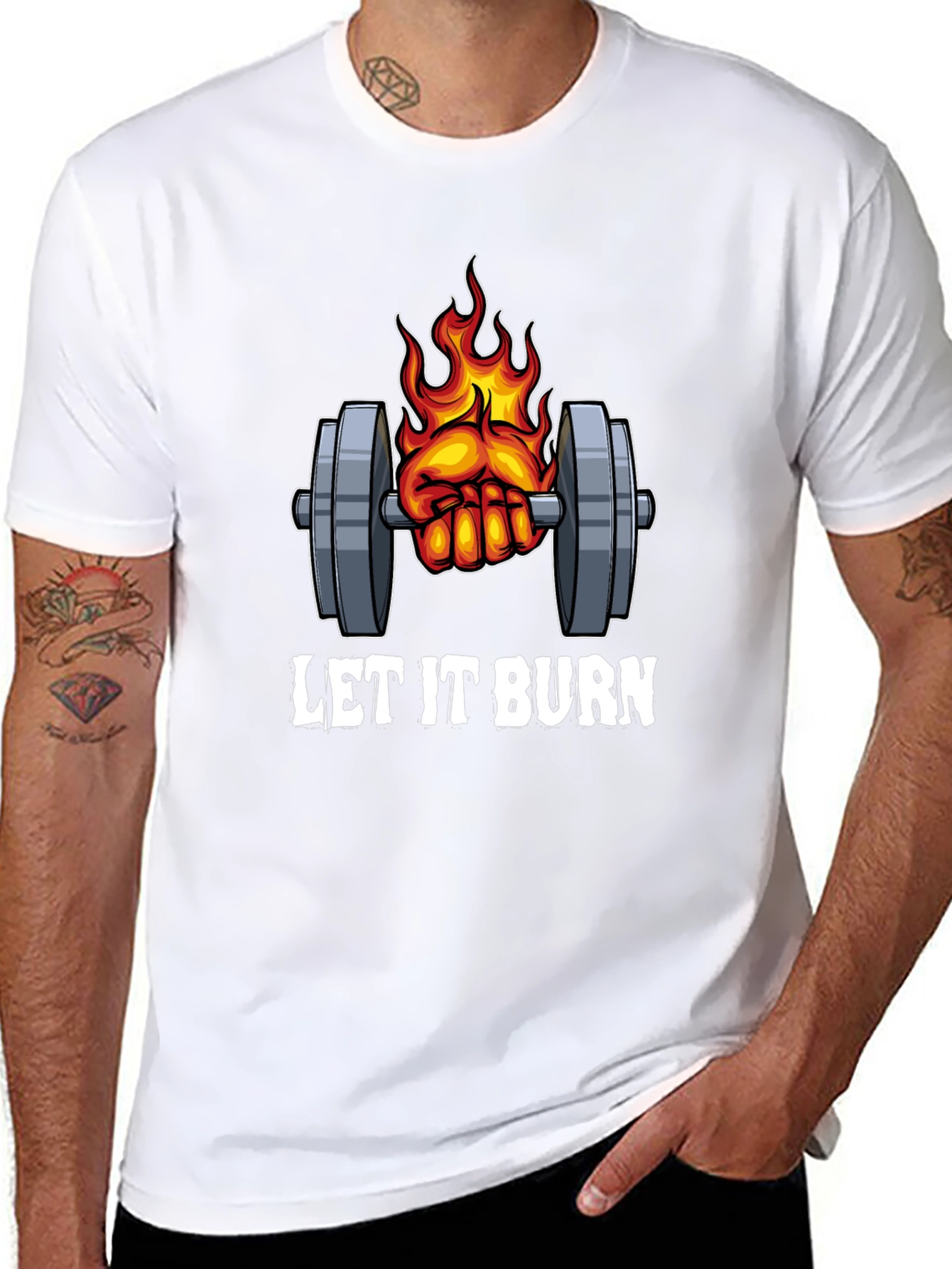 Let it Burn Gym T-Shirt