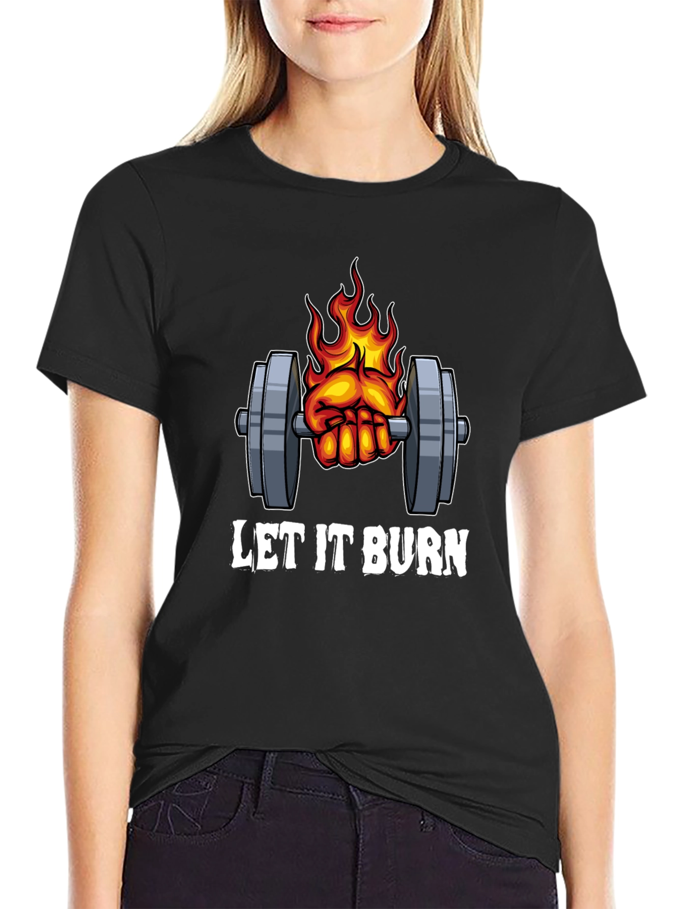 Let it Burn Gym T-Shirt