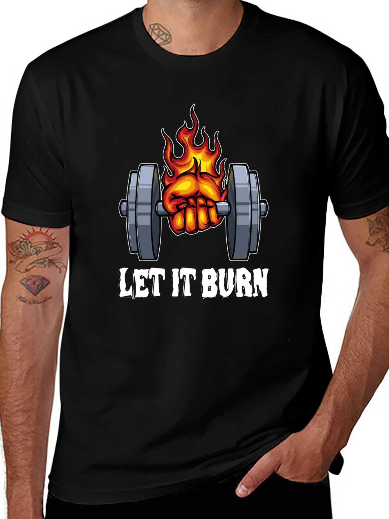 Let it Burn Gym T-Shirt