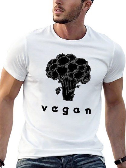 Vegan Broccoli T-Shirt - Plant Based Lifestyle Tee