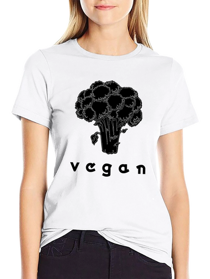 Vegan Broccoli T-Shirt - Plant Based Lifestyle Tee