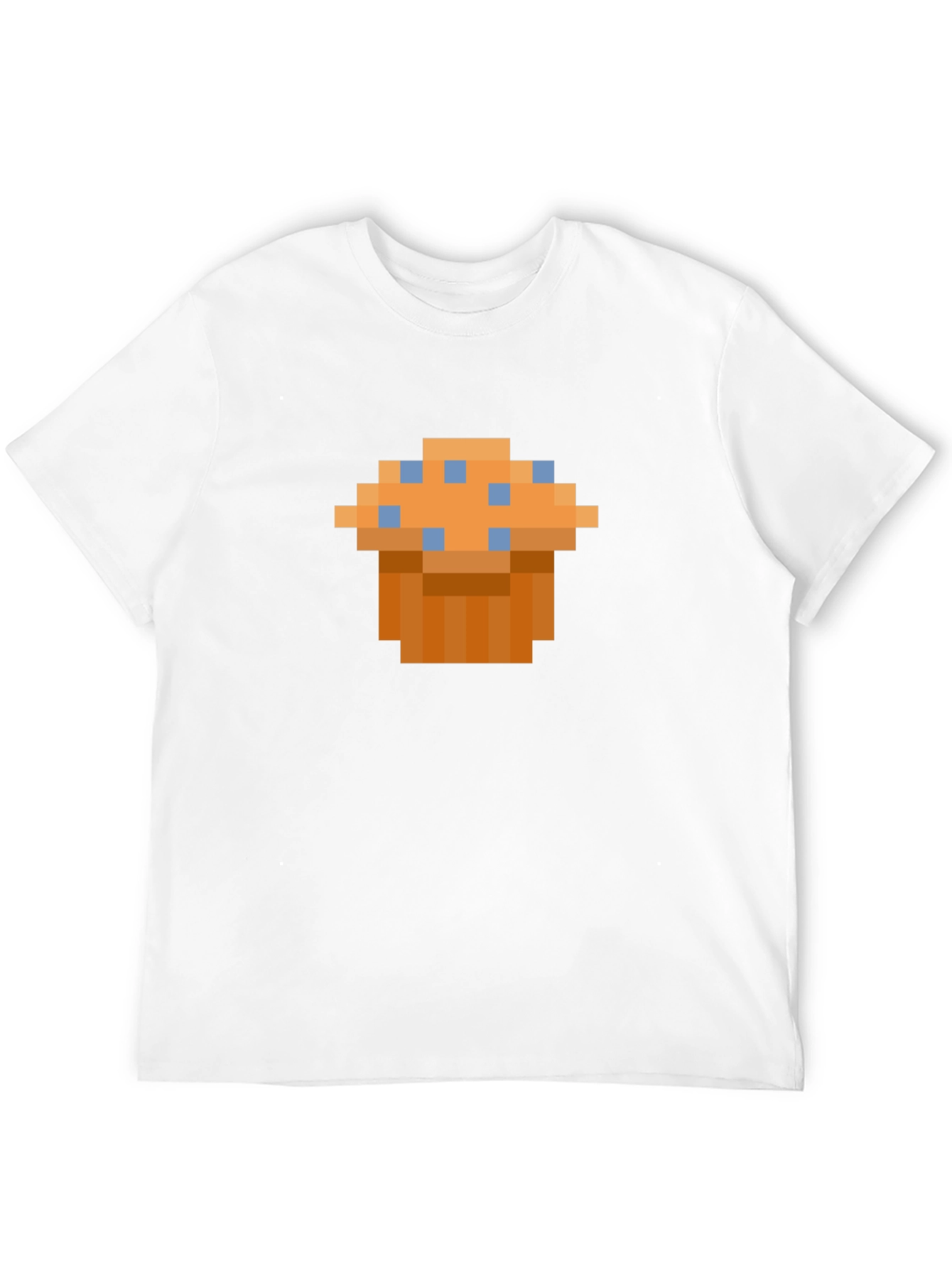 Pixel Art Muffin T-Shirt - Retro Gaming Style