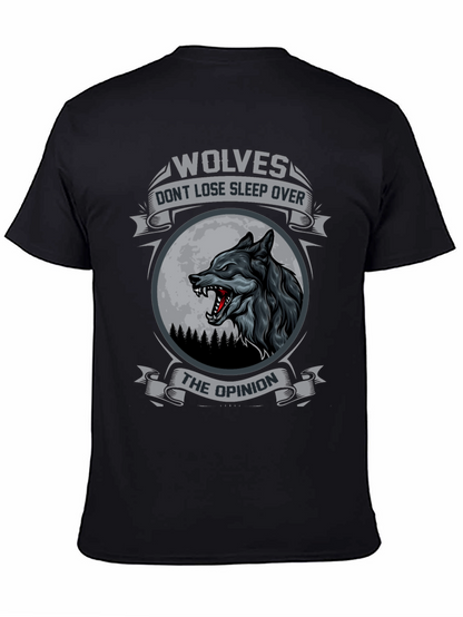 Wolves Dont Lose Sleep Over The Opinion T-Shirt