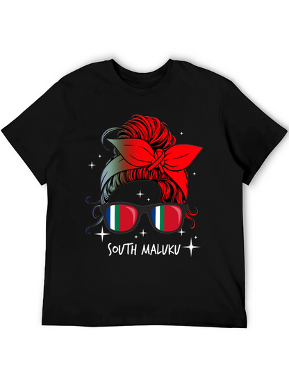 South Maluku Messy Bun T-Shirt