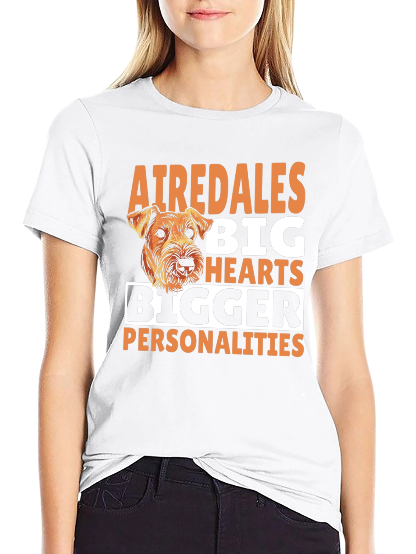 Airedales Big Hearts T-Shirt