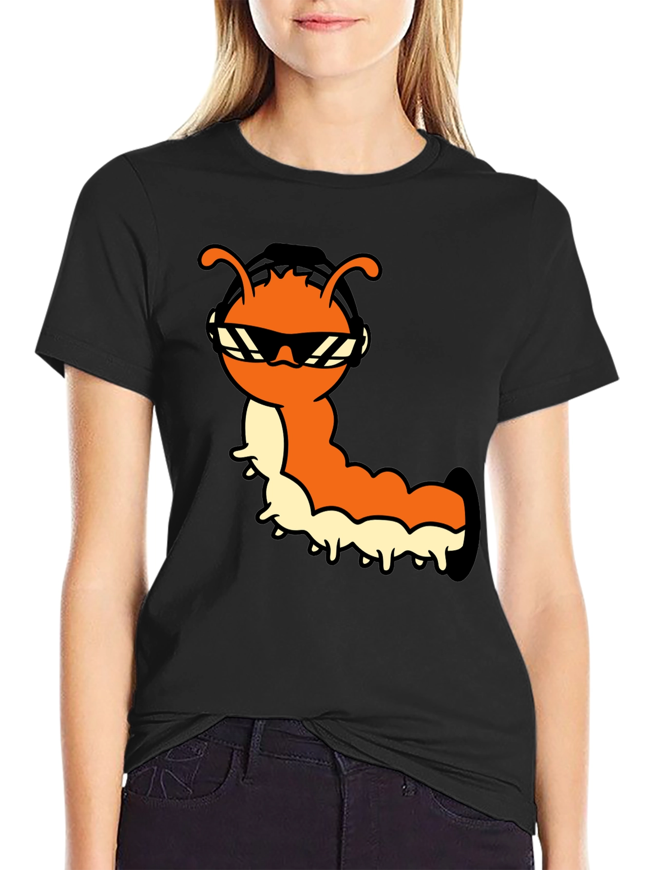 Cool Caterpillar T-Shirt - Fun Graphic Tee