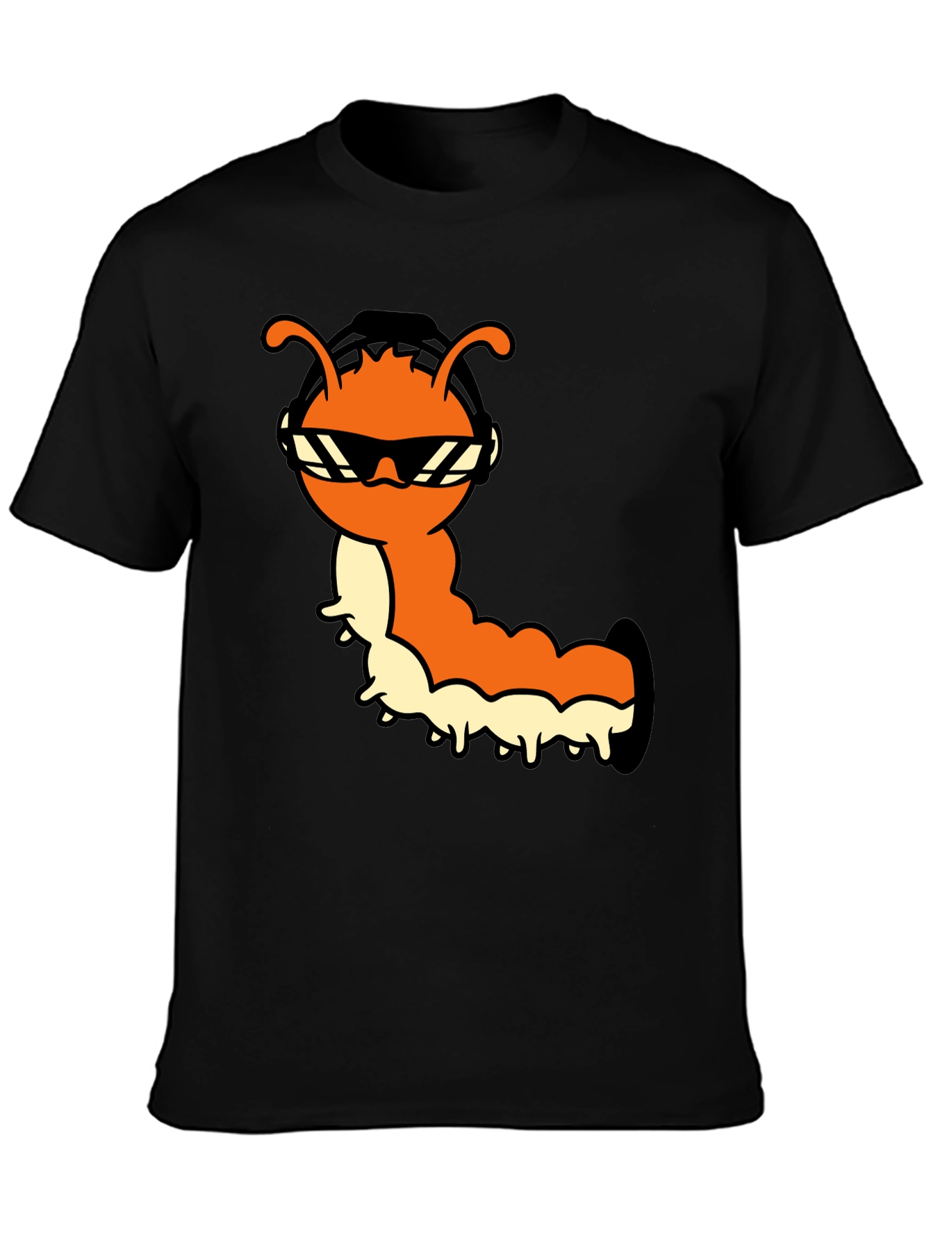 Cool Caterpillar T-Shirt - Fun Graphic Tee