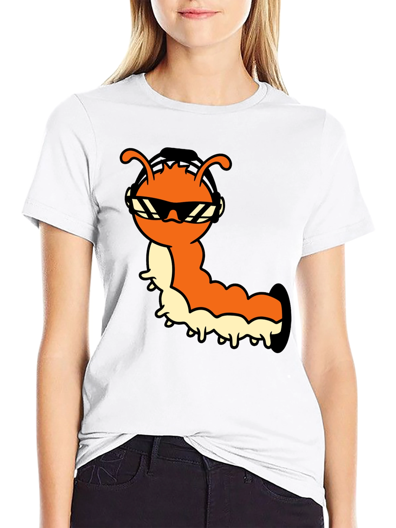 Cool Caterpillar T-Shirt - Fun Graphic Tee