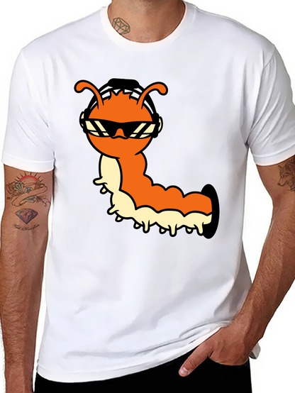 Cool Caterpillar T-Shirt - Fun Graphic Tee
