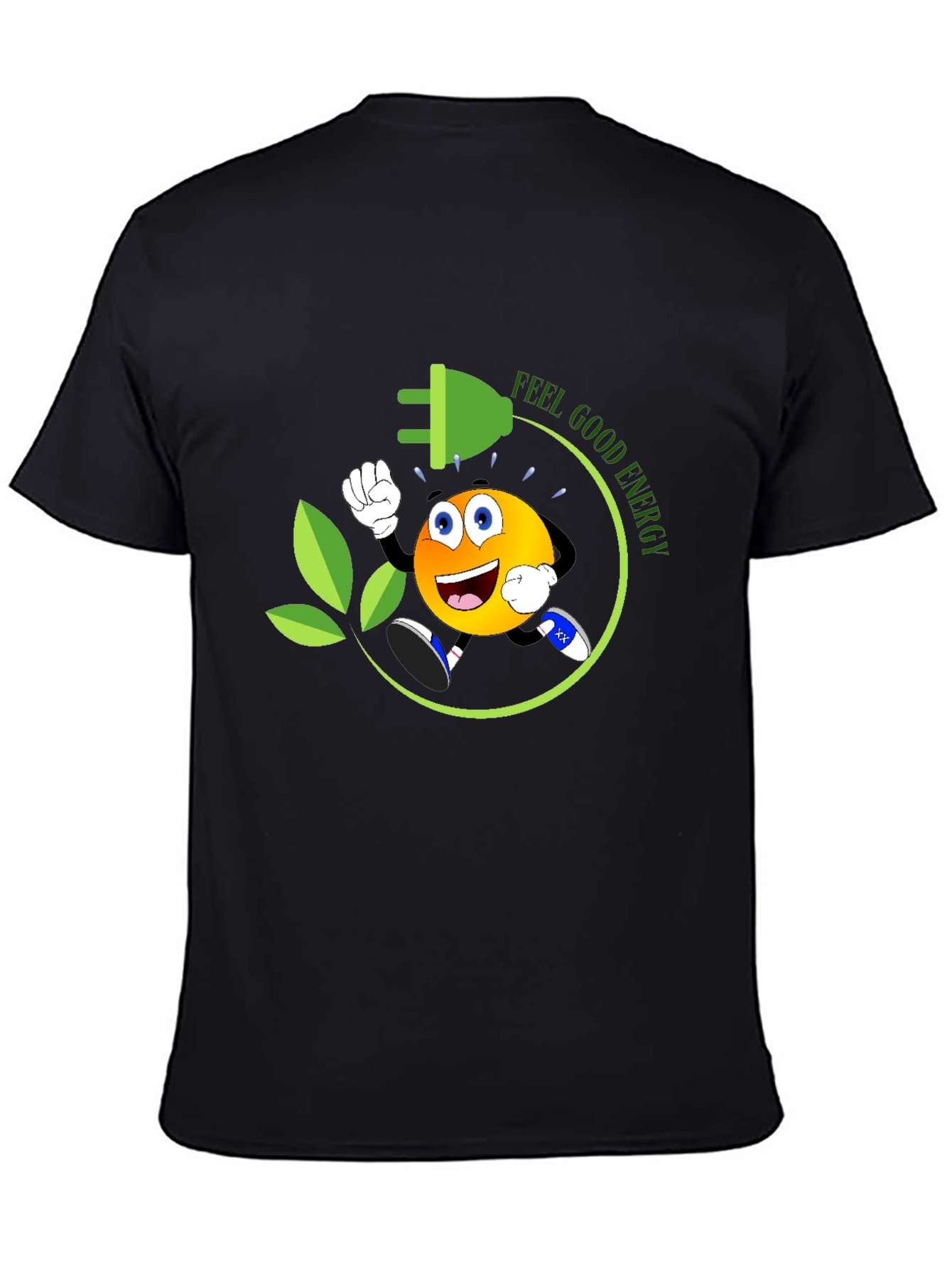 Feel Good Energy Black T-Shirt