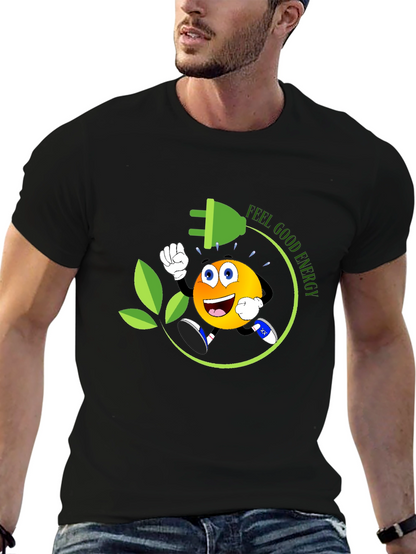 Feel Good Energy Black T-Shirt