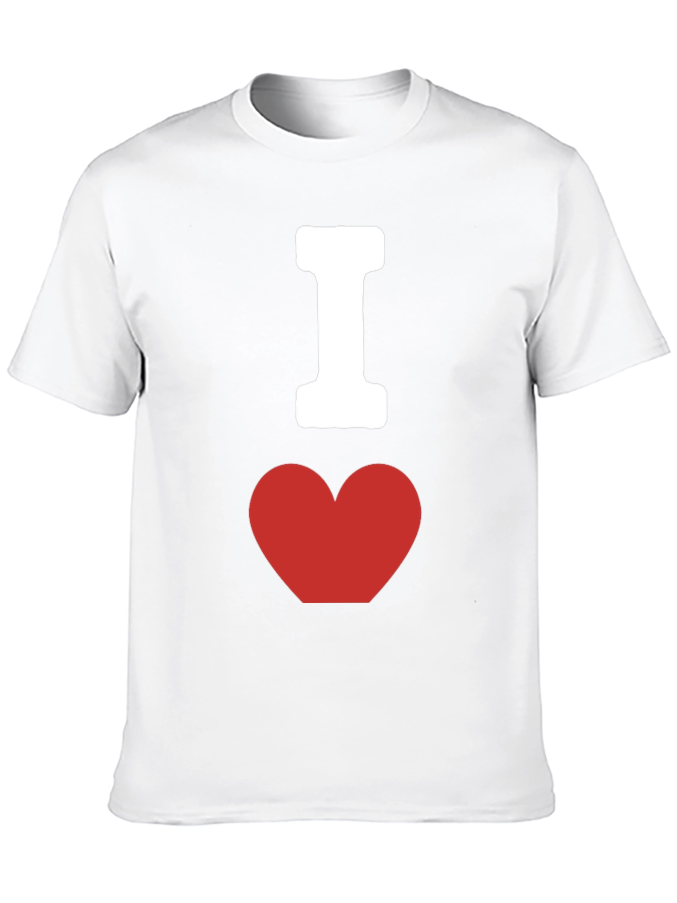 I Heart Graphic Tee - Classic Black Cotton T-Shirt