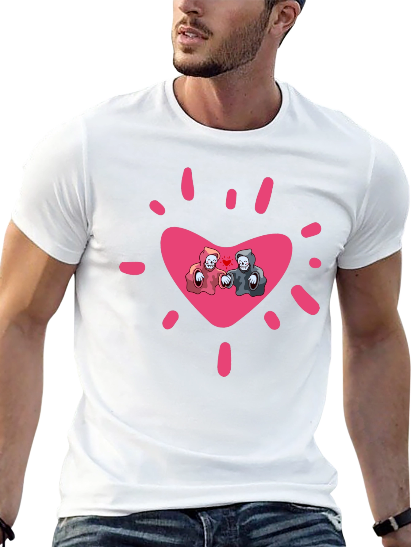 Grim Reaper Love T-Shirt