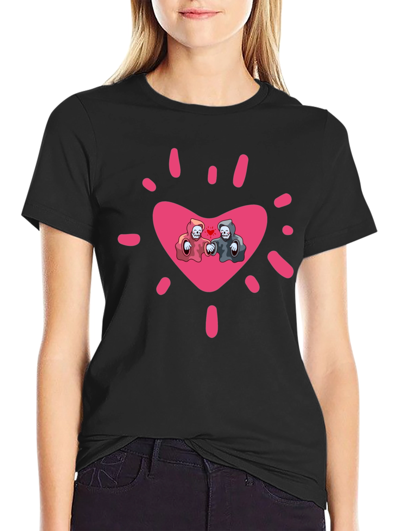 Grim Reaper Love T-Shirt