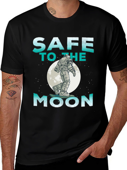 Safe To The Moon Graphic Tee