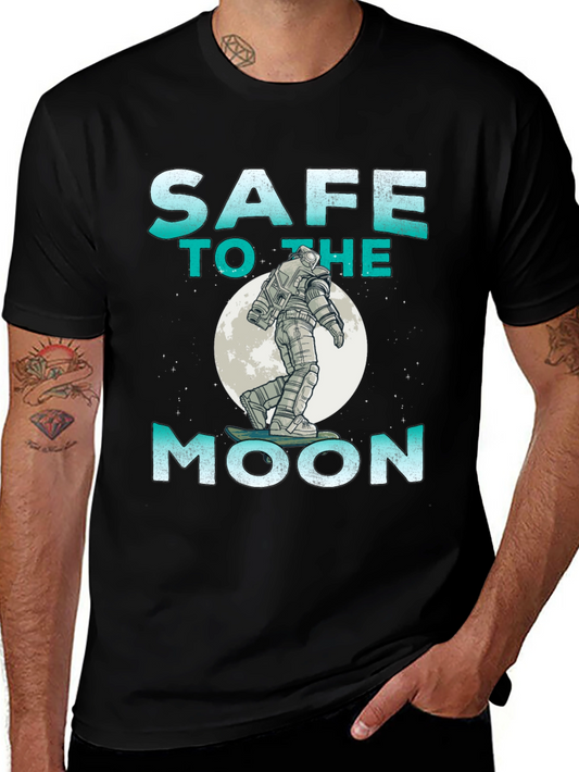 Safe To The Moon Graphic Tee