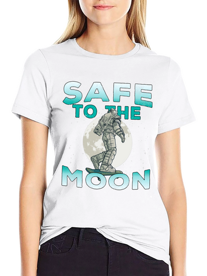 Safe To The Moon Graphic Tee
