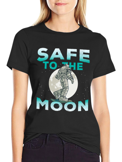 Safe To The Moon Graphic Tee