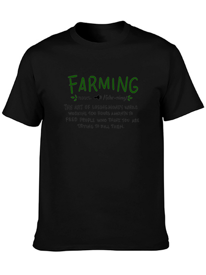 Farming Definition Graphic Tee