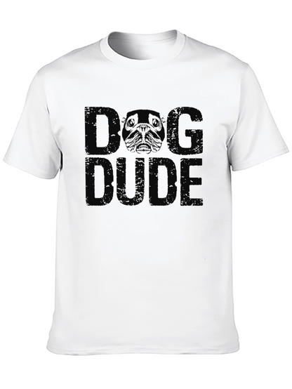 Dog Dude Graphic T-Shirt - Black