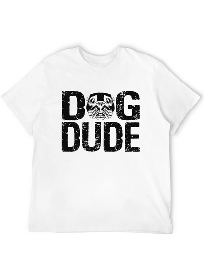 Dog Dude Graphic T-Shirt - Black
