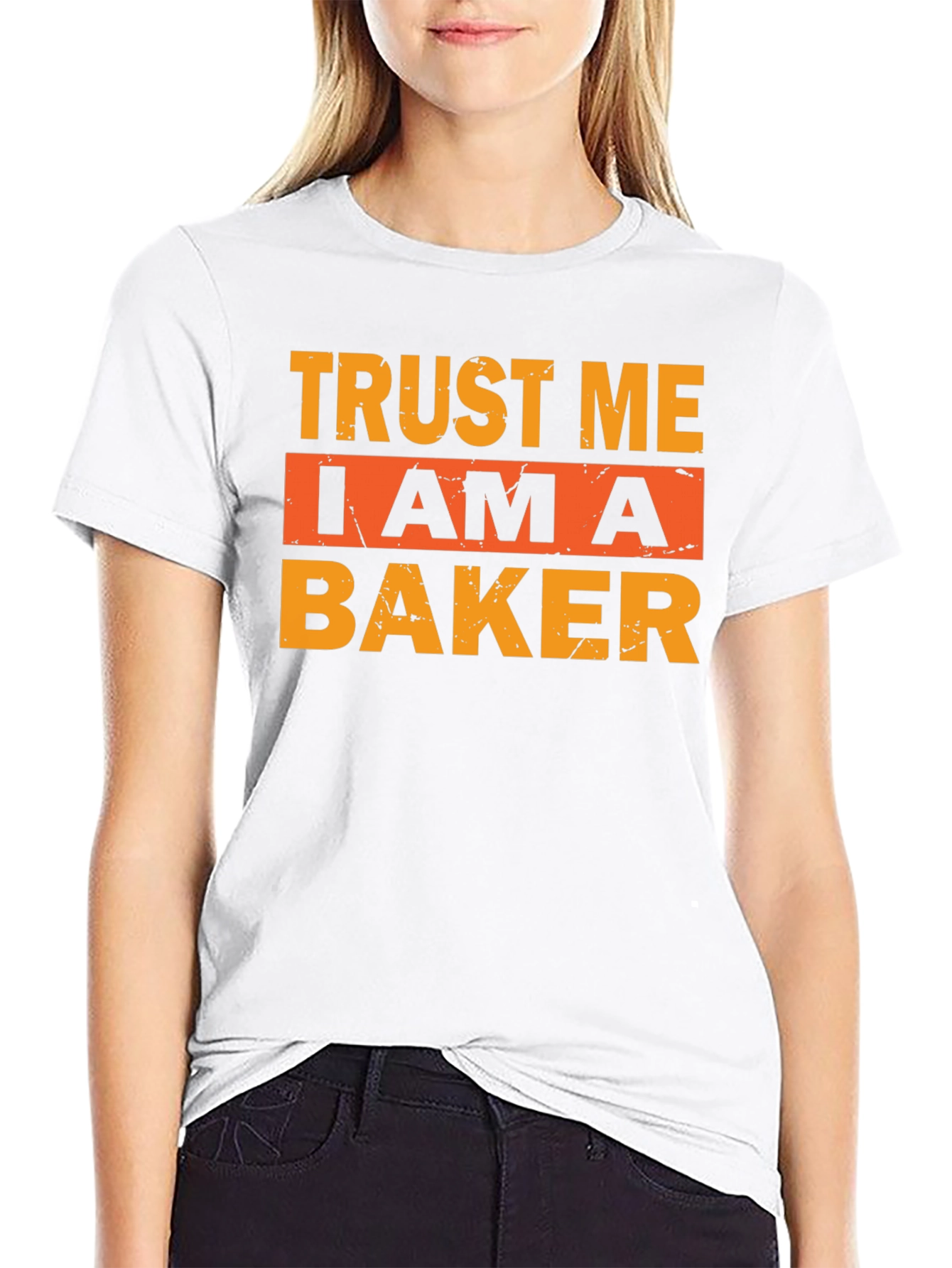 Trust Me I Am A Baker T-Shirt - Black
