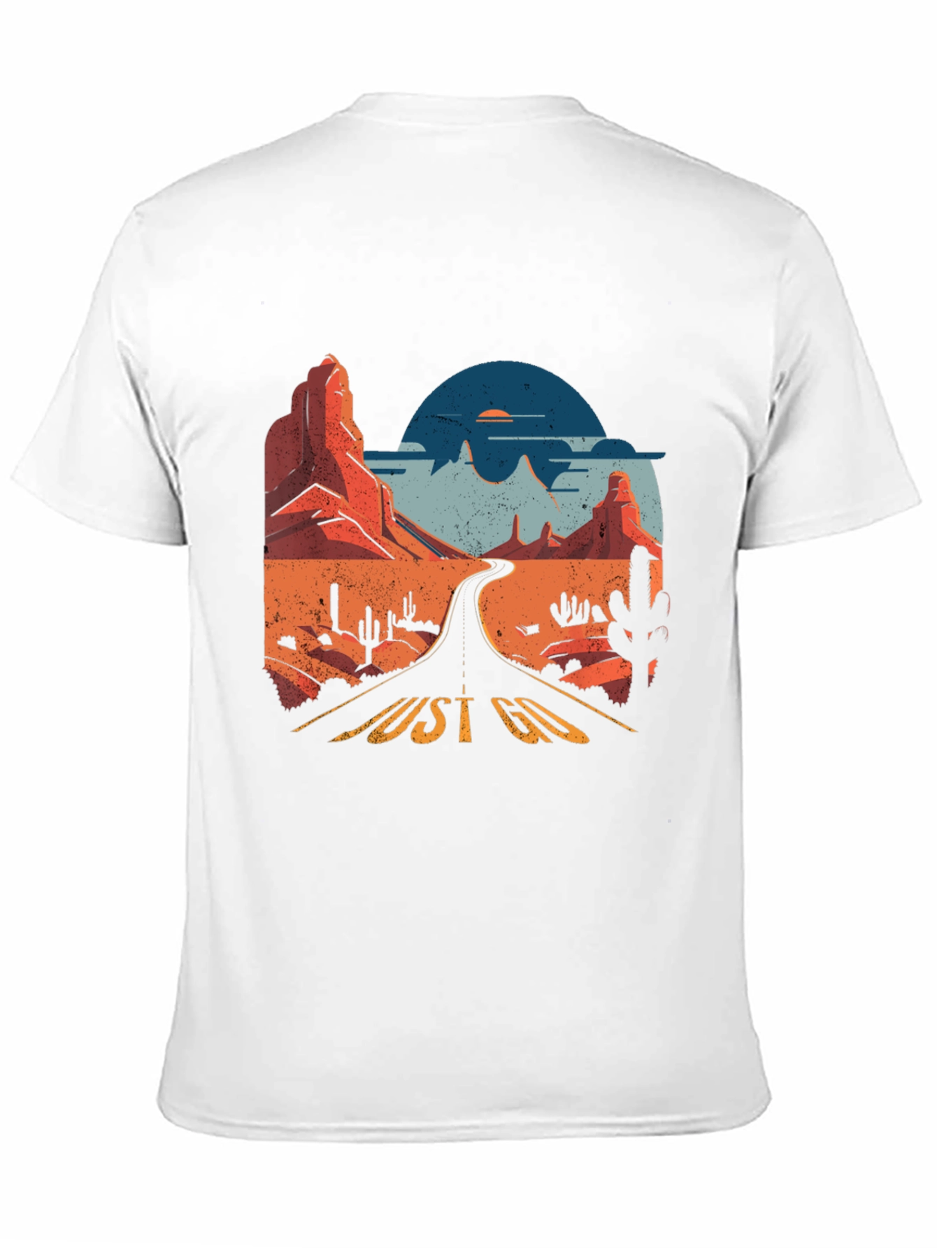 Just Go Graphic Tee - Desert Road Trip T-Shirt