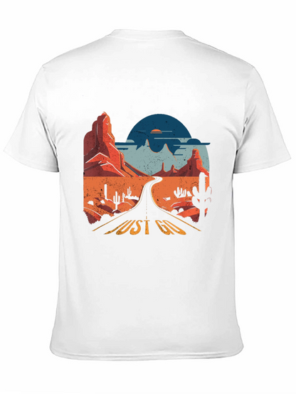 Just Go Graphic Tee - Desert Road Trip T-Shirt