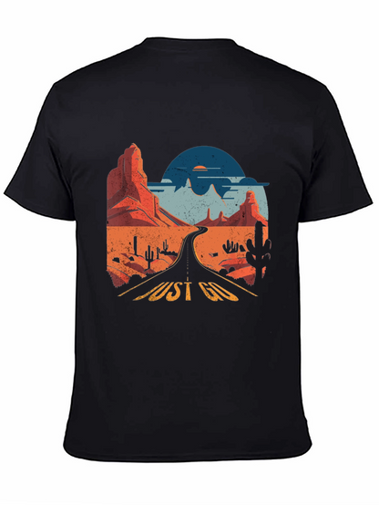 Just Go Graphic Tee - Desert Road Trip T-Shirt