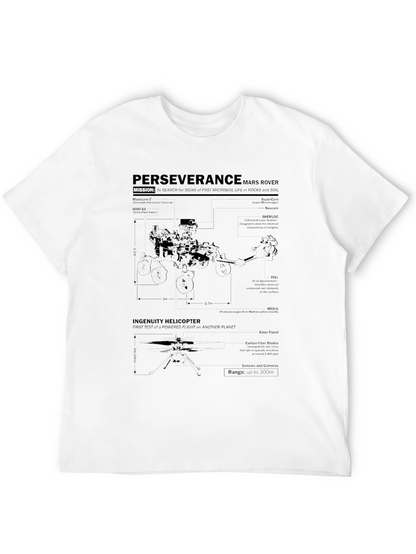 Perseverance Mars Rover Graphic T-Shirt