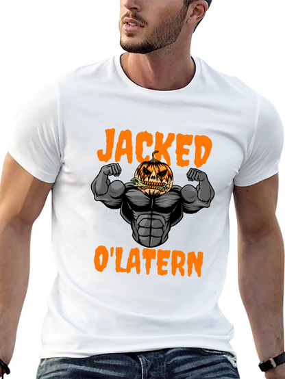 Jacked OLantern Halloween Graphic Tee