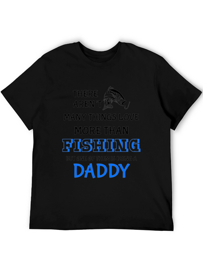 Fishing Daddy T-Shirt: Love for Fishing & Family