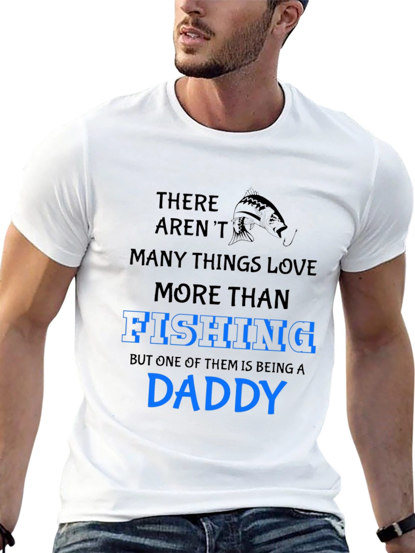 Fishing Daddy T-Shirt: Love for Fishing & Family