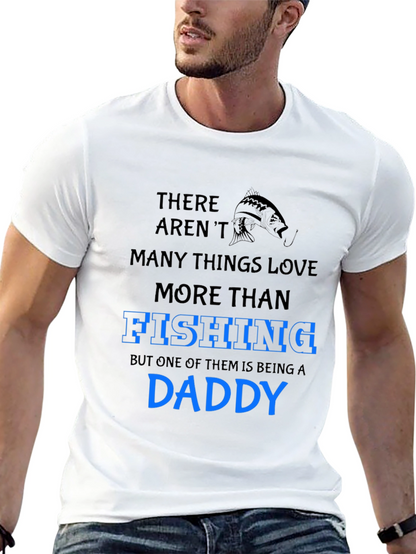 Fishing Daddy T-Shirt: Love for Fishing & Family