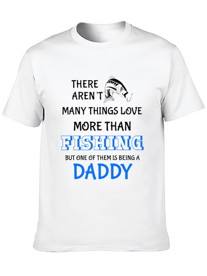 Fishing Daddy T-Shirt: Love for Fishing & Family