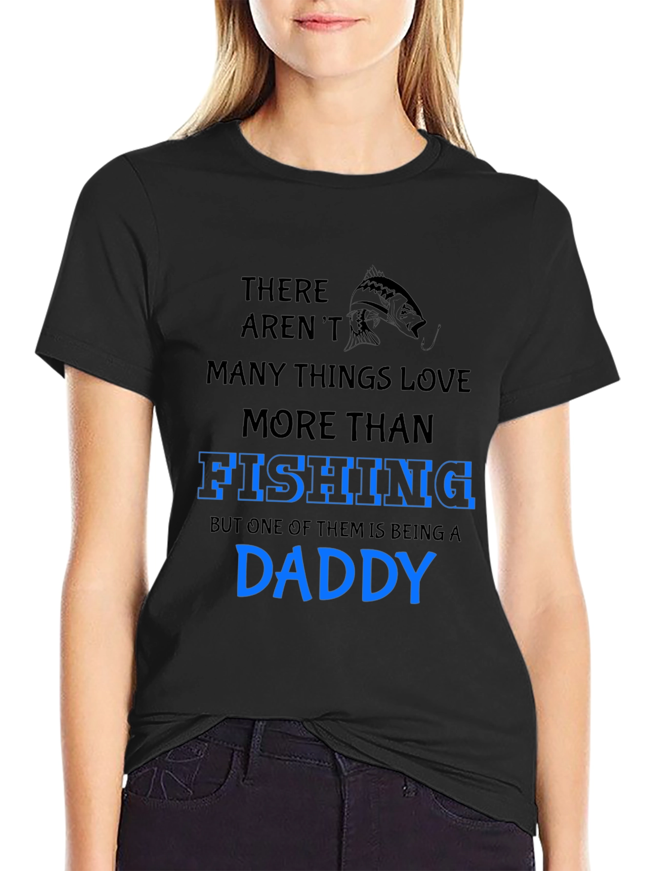 Fishing Daddy T-Shirt: Love for Fishing & Family