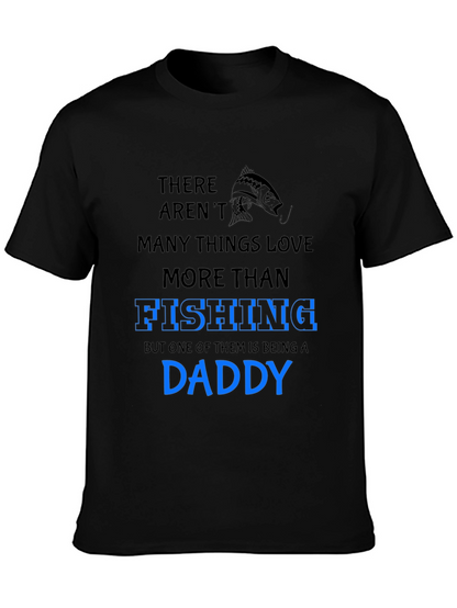 Fishing Daddy T-Shirt: Love for Fishing & Family