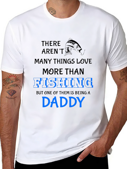 Fishing Daddy T-Shirt: Love for Fishing & Family