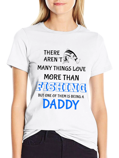 Fishing Daddy T-Shirt: Love for Fishing & Family