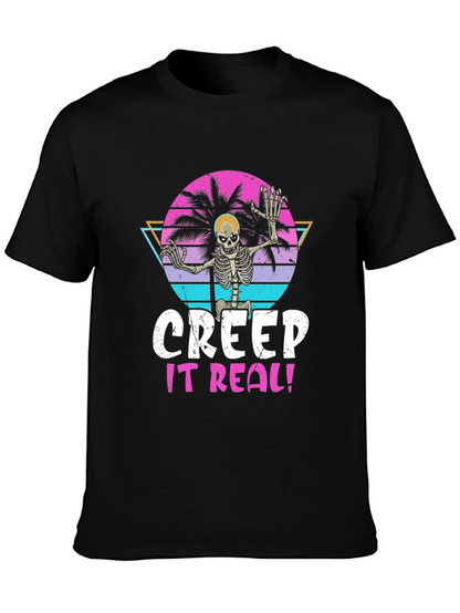 Creep It Real Skeleton Graphic Tee