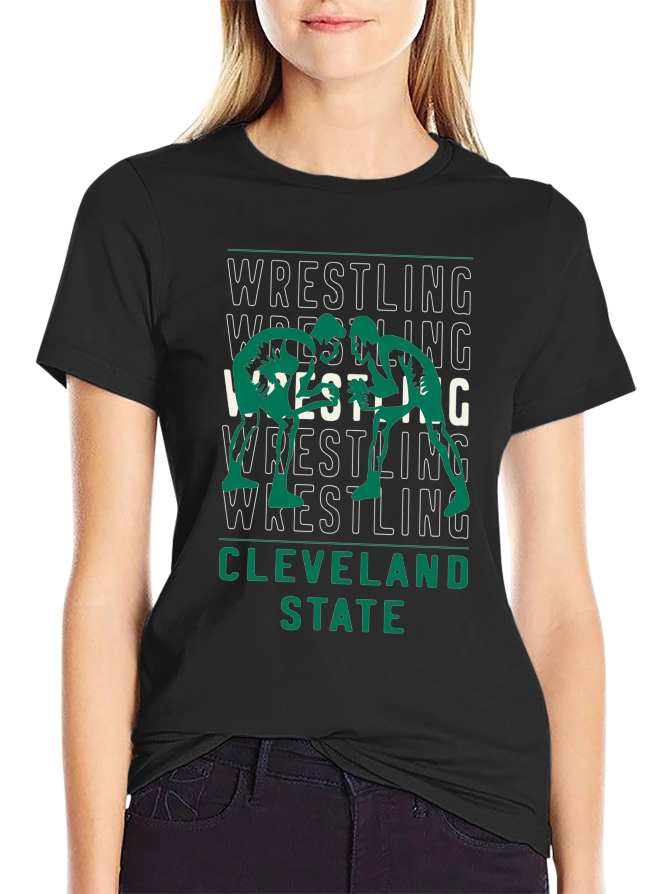 Cleveland State Wrestling T-Shirt