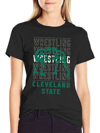 Cleveland State Wrestling T-Shirt