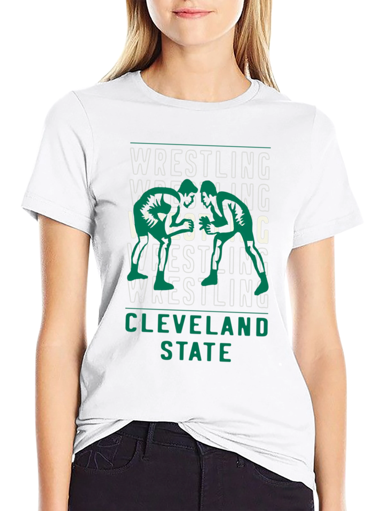 Cleveland State Wrestling T-Shirt