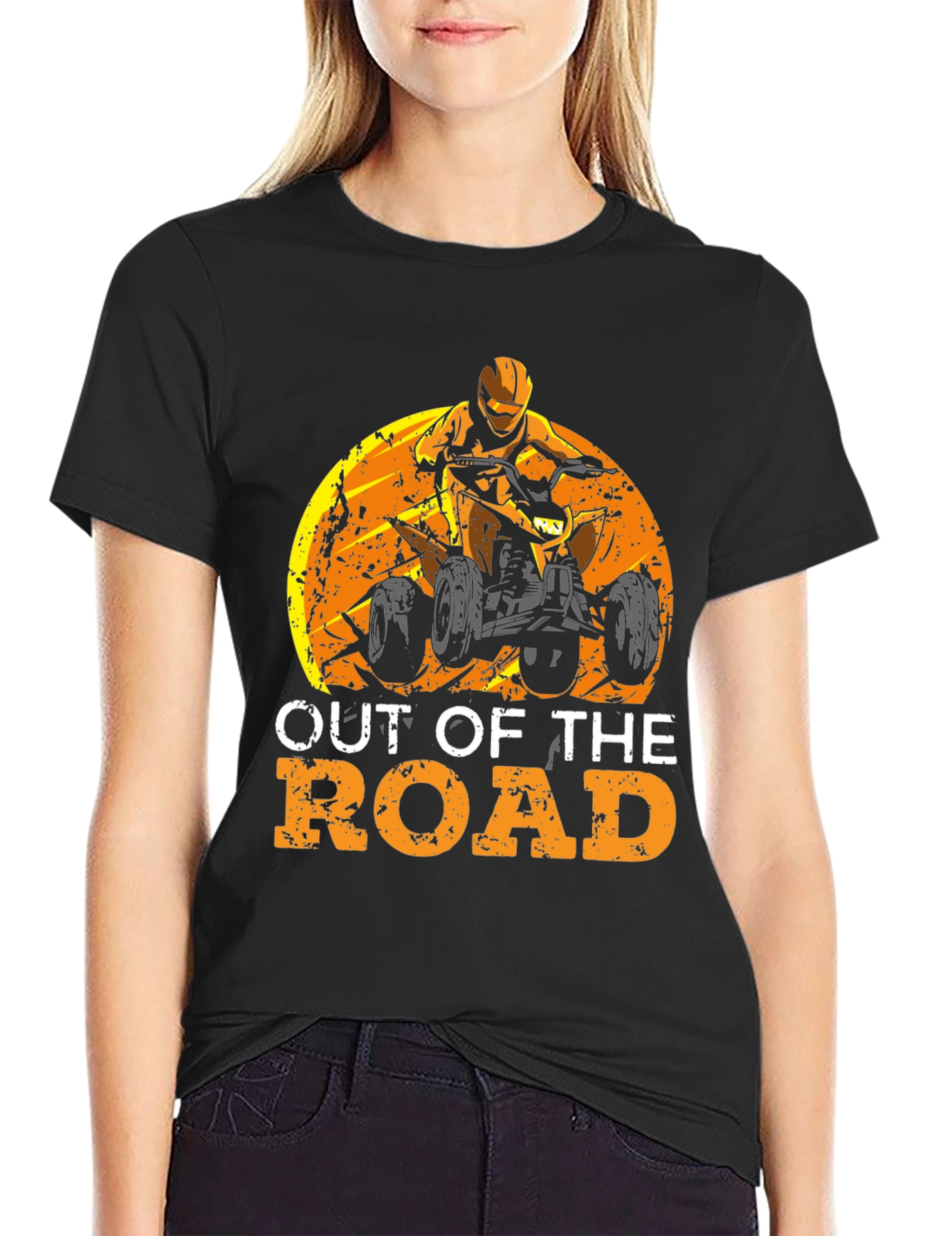 Off-Road ATV Graphic Tee - Black