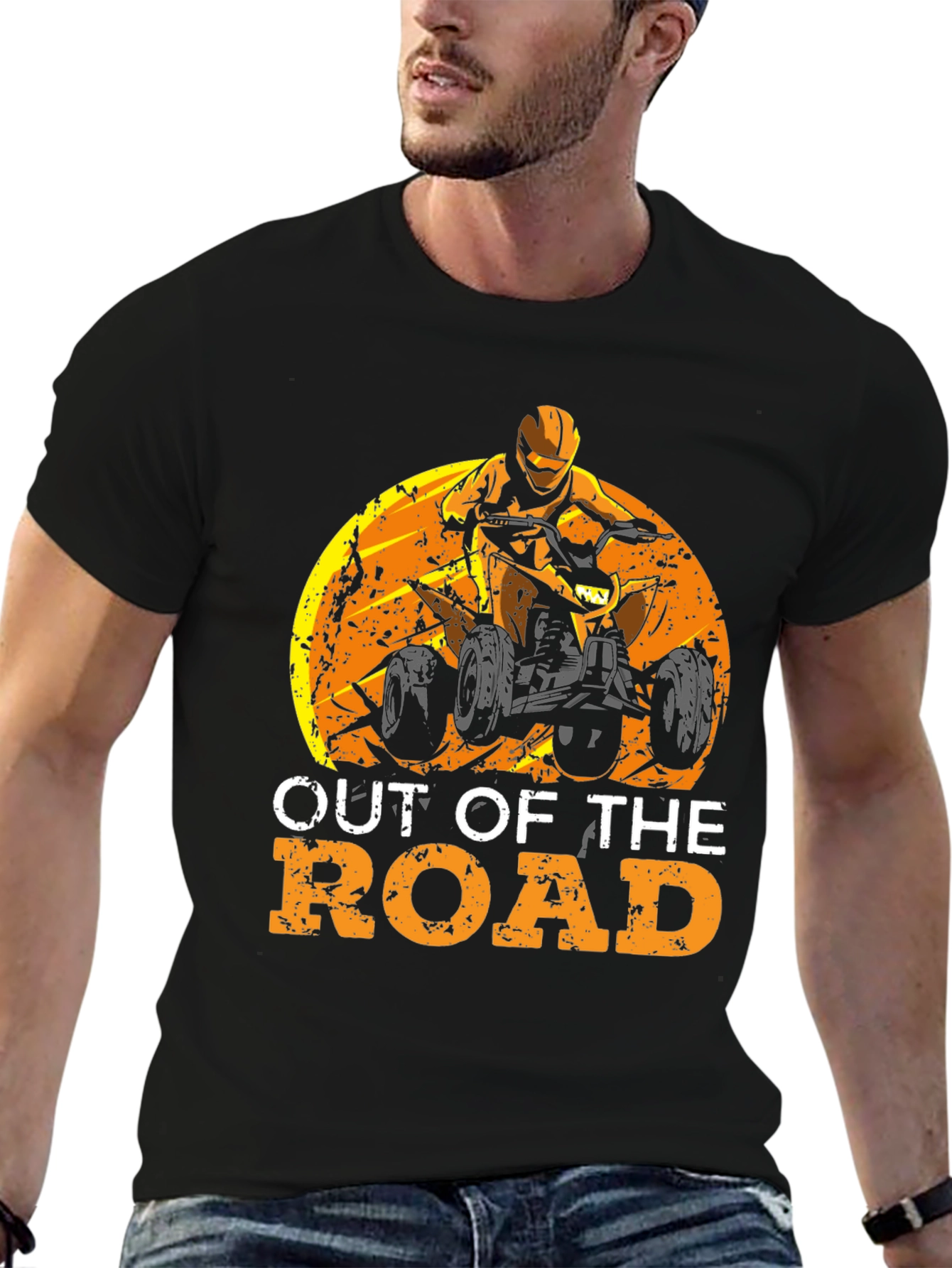Off-Road ATV Graphic Tee - Black